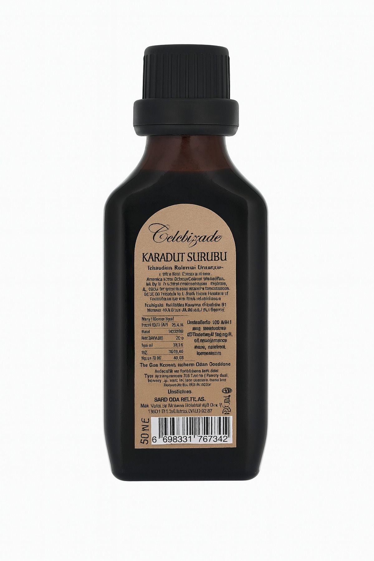 Karadut Şurubu / Karadut Özü – 50 ml – Doğal Konsantre Meyve