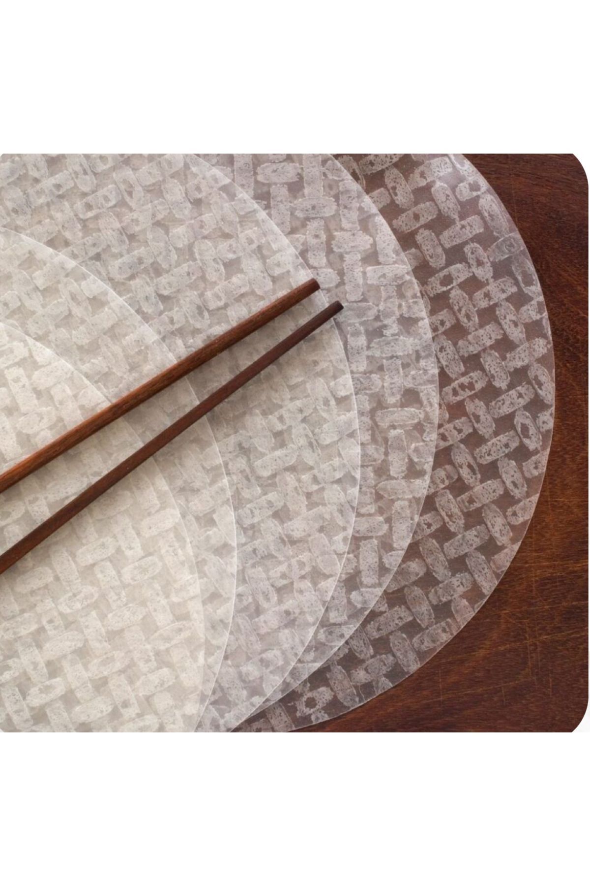 Sushi Seti - Pirinç Yufkası 100g + 5’li Nori Yosunu + Hediye Çubuk