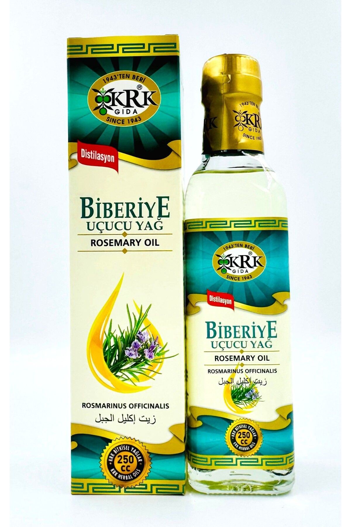 Biberiye Uçucu Yağı Rosmarinus officinalis 250 ml