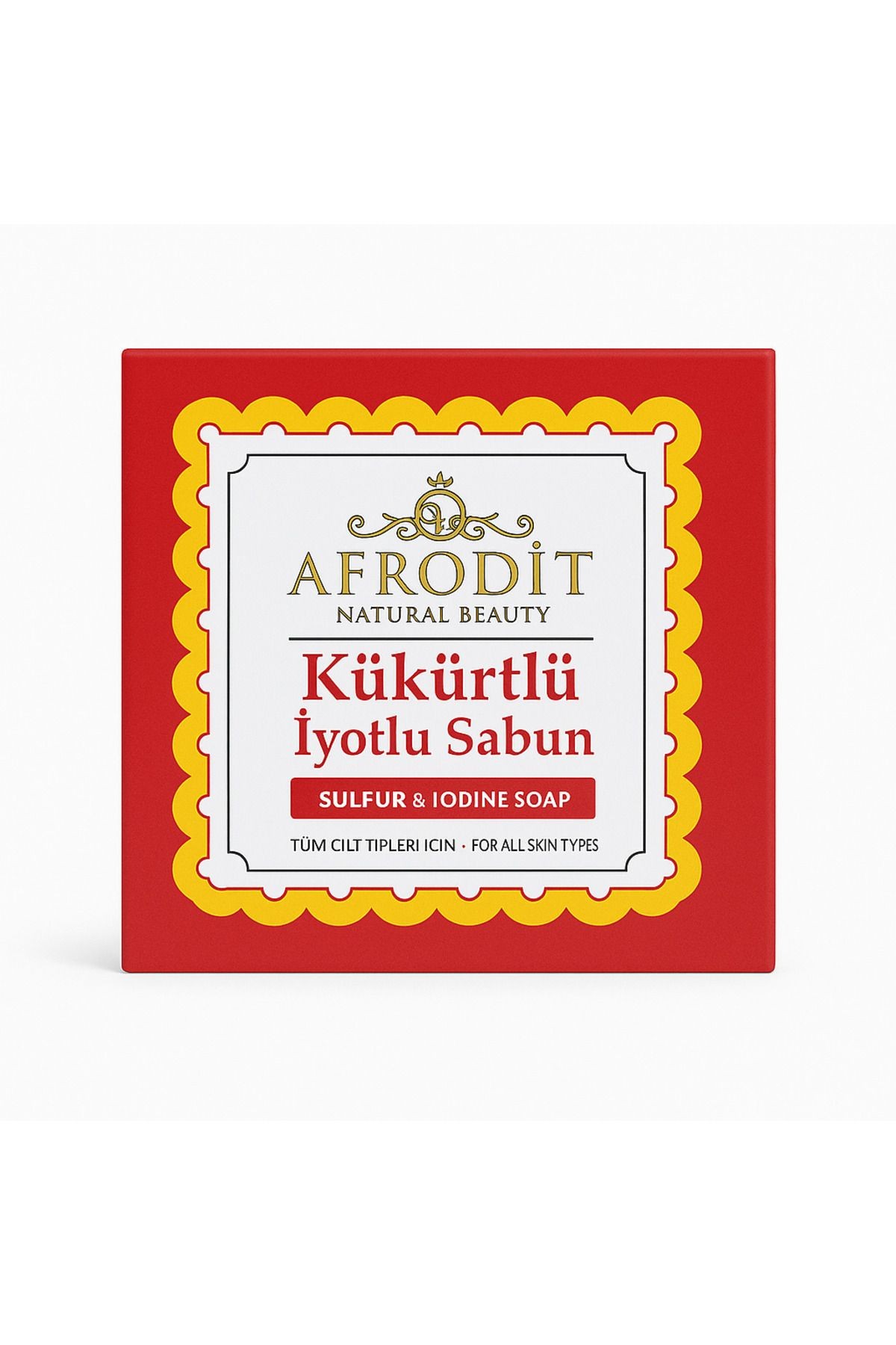 Kükürtlü İyotlu Sabun – Arındırıcı Cilt Bakımı (100g)