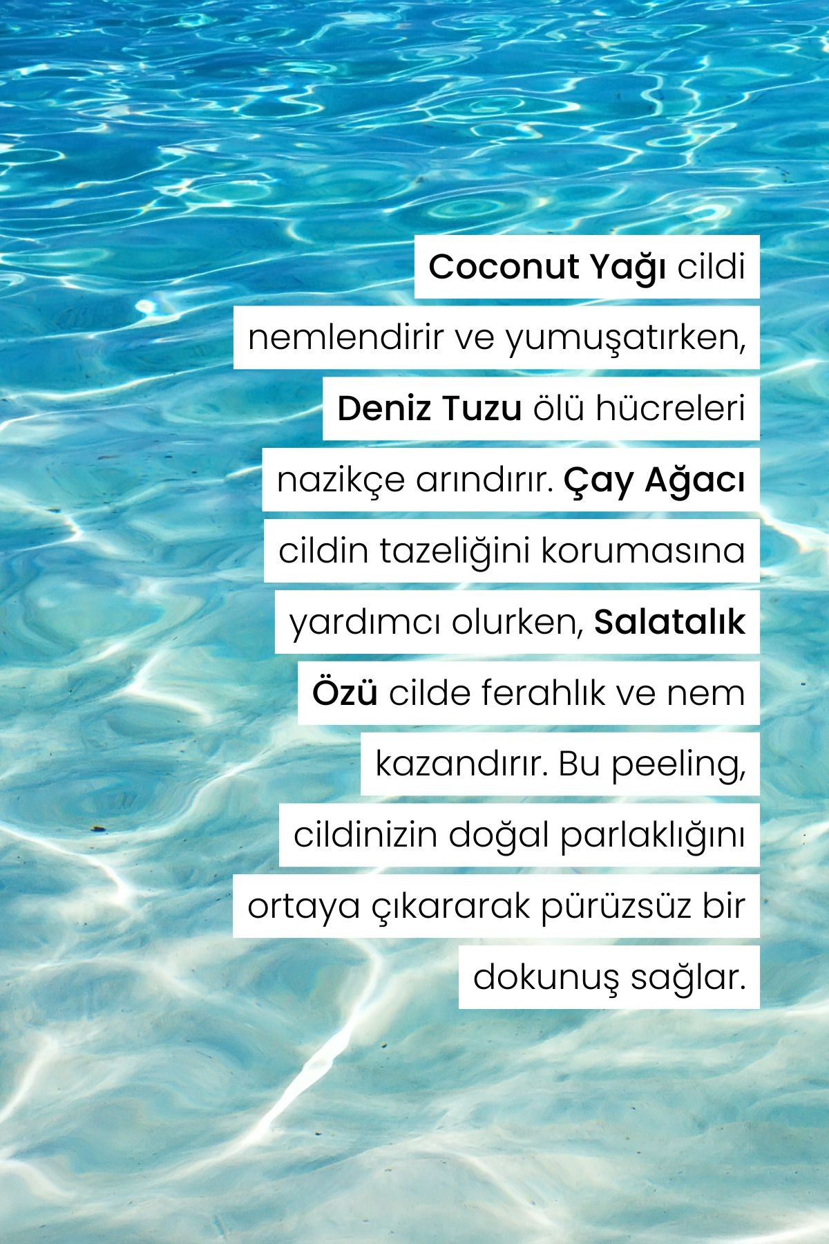 Vücut Peelingi 250 ml - Coconut Yağı, Yeşil Çay Özü, Doğal Biyo-aktifler