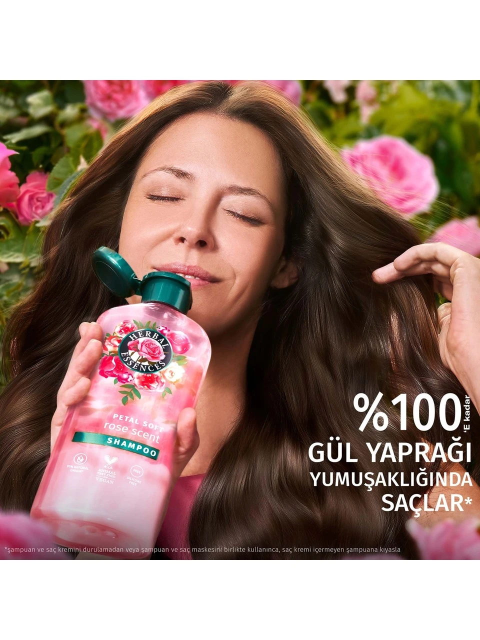 Herbal Essences Kadifemsi Yumuşaklık Gül Kokulu Şampuan 350ML
