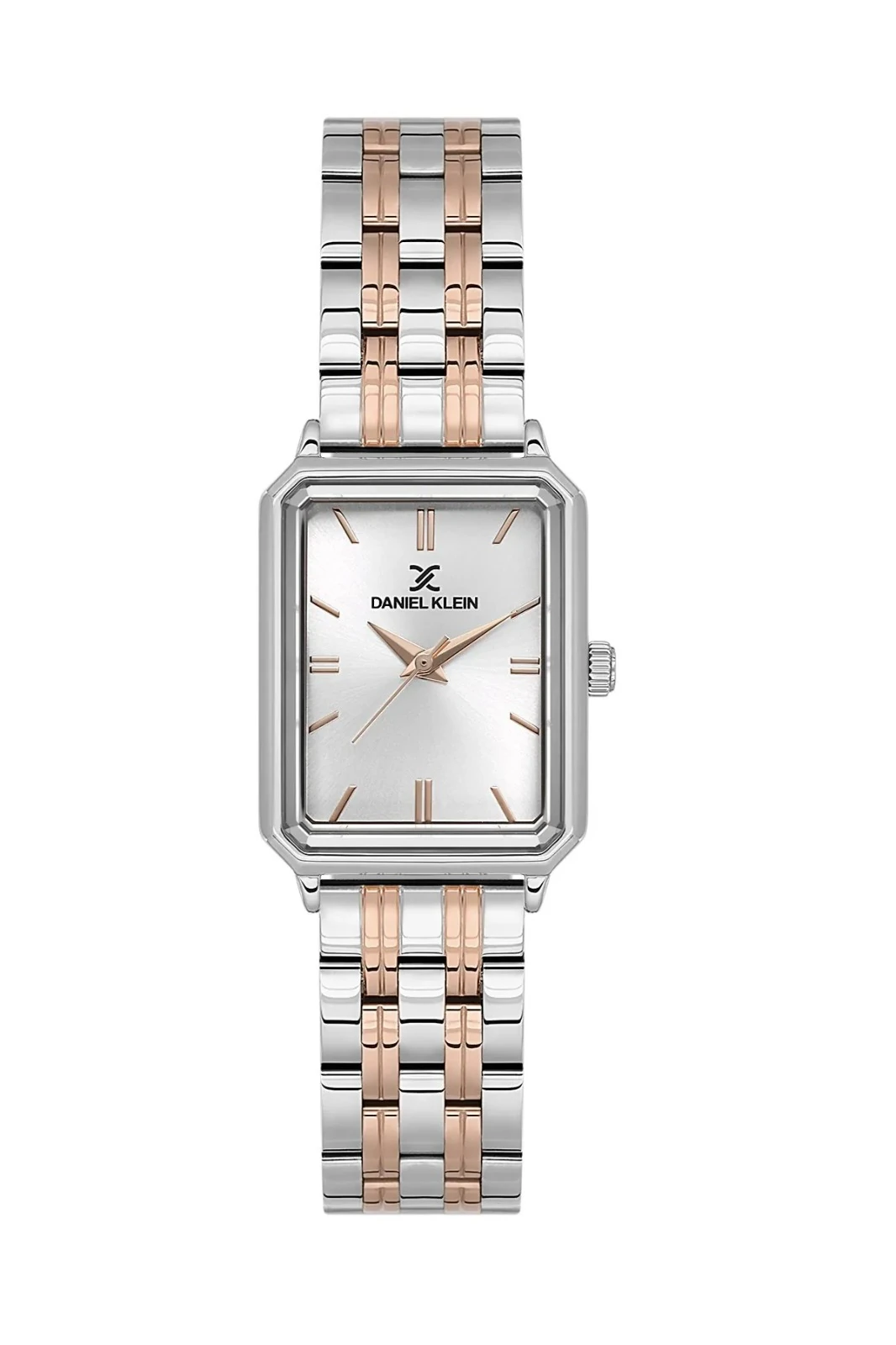 Daniel Klein DK.2.1335-05 Orijinal Kadın Kol Su Geçirmez, 3 ATM, Mineral Cam, Rose Silver Renk, Çelik Kasa Saat