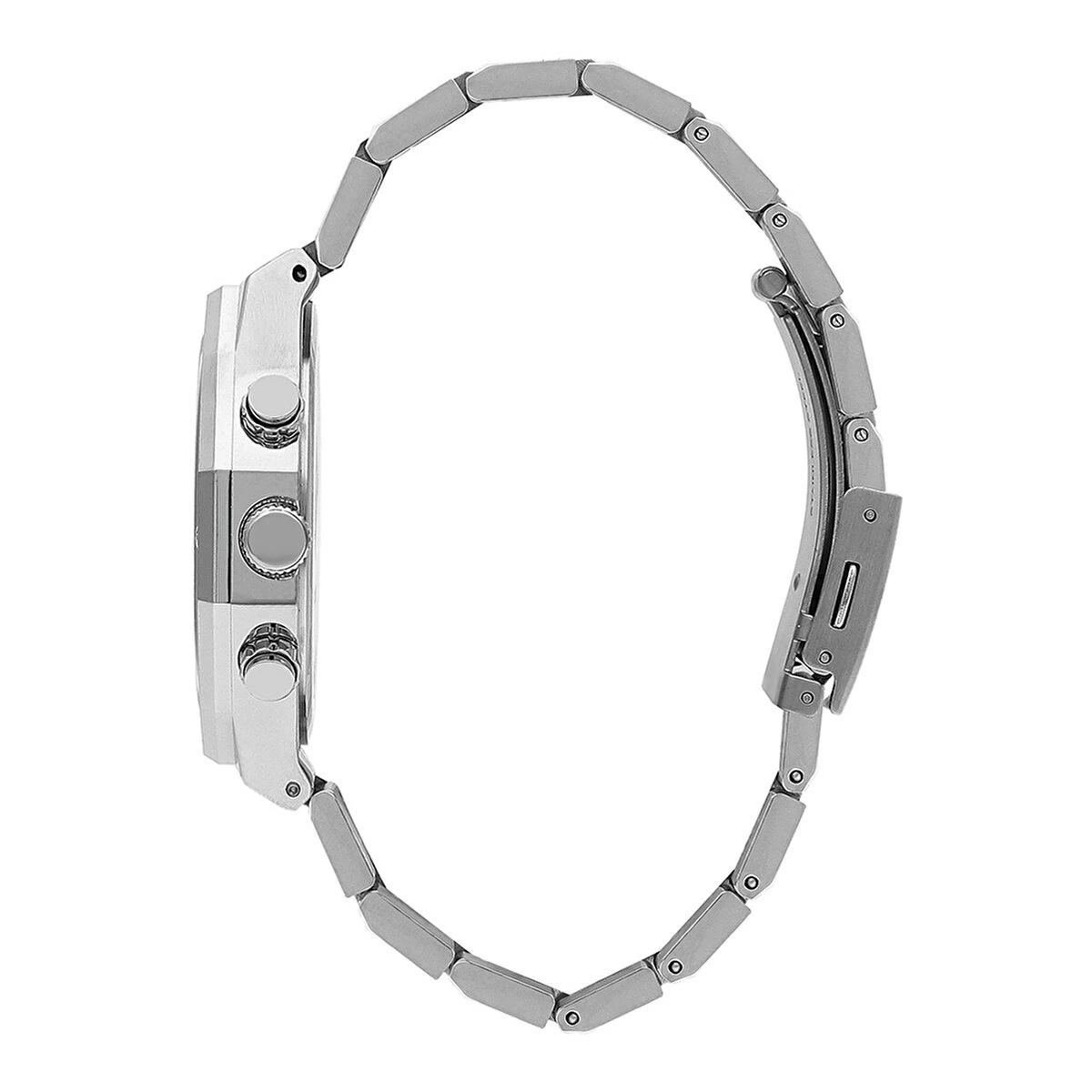 Lee Cooper LC07807.380  London Seri Metal Gümüş Renk Kordon 3 ATM Mineral Cam Erkek Kol Saat