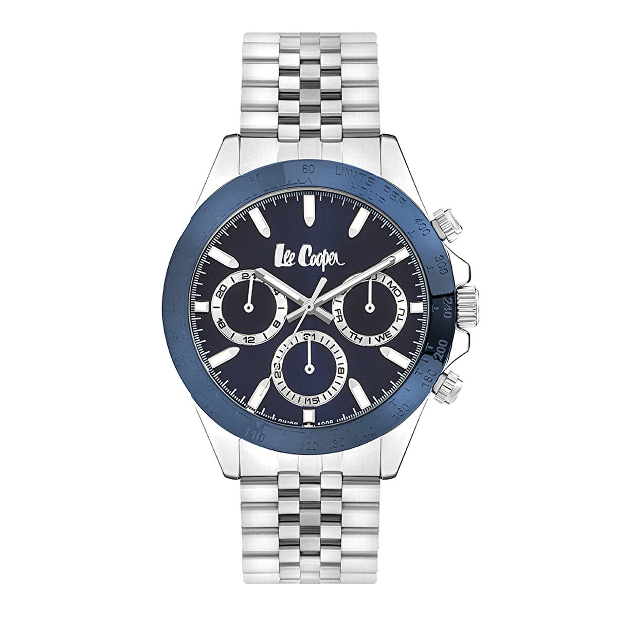 Lee Cooper LC07963.390 Metal Kordon 5 ATM Mineral Cam Erkek Kol Saat