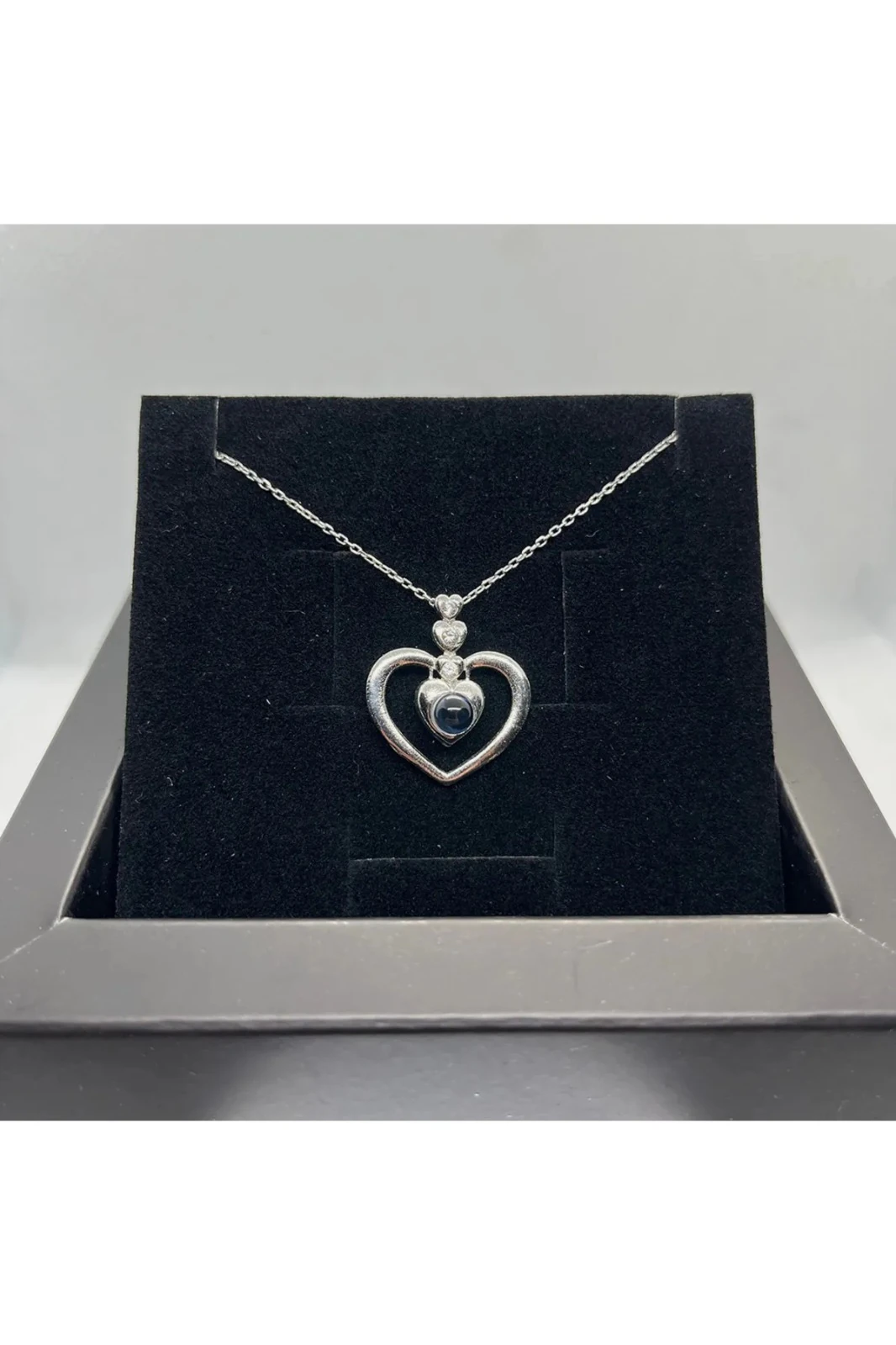 925 Ayar Gümüş 100 Dilde Seni Seviyorum Kolye