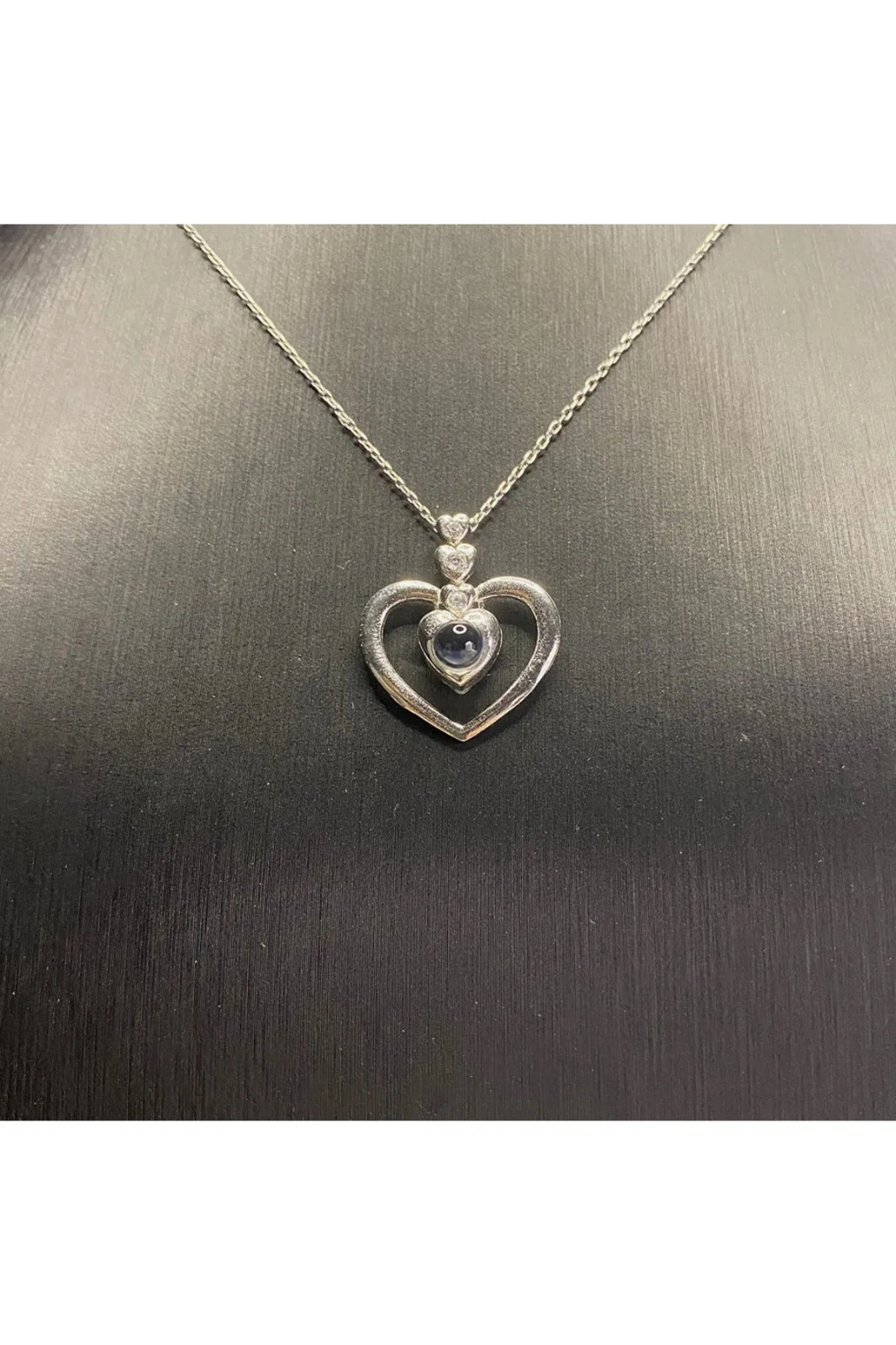 925 Ayar Gümüş 100 Dilde Seni Seviyorum Kolye