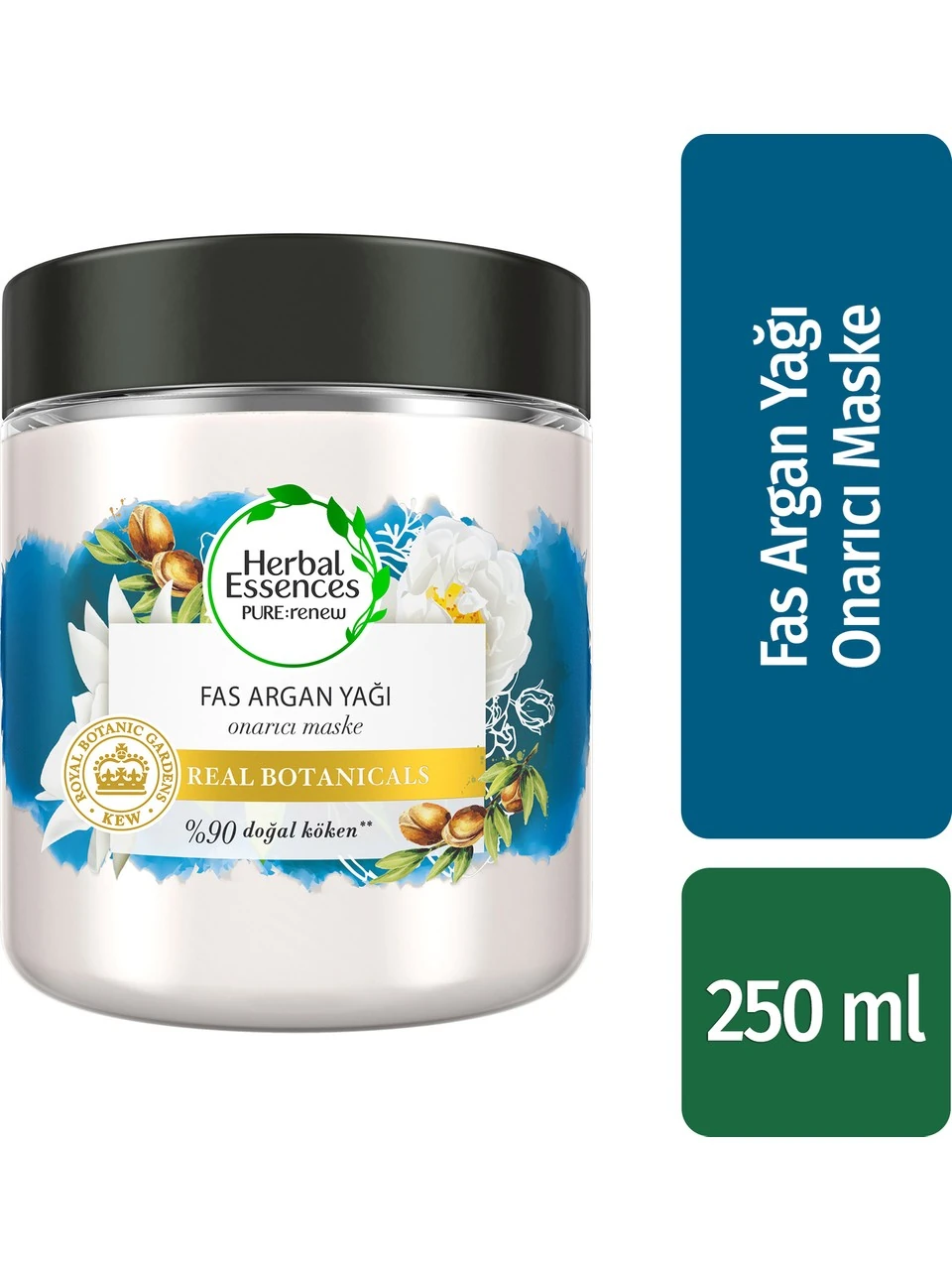 Herbal Essences Fas Argan Yağı Onarıcı Maske 250 ml %90 Doğal Saç Bakım Maskesi
