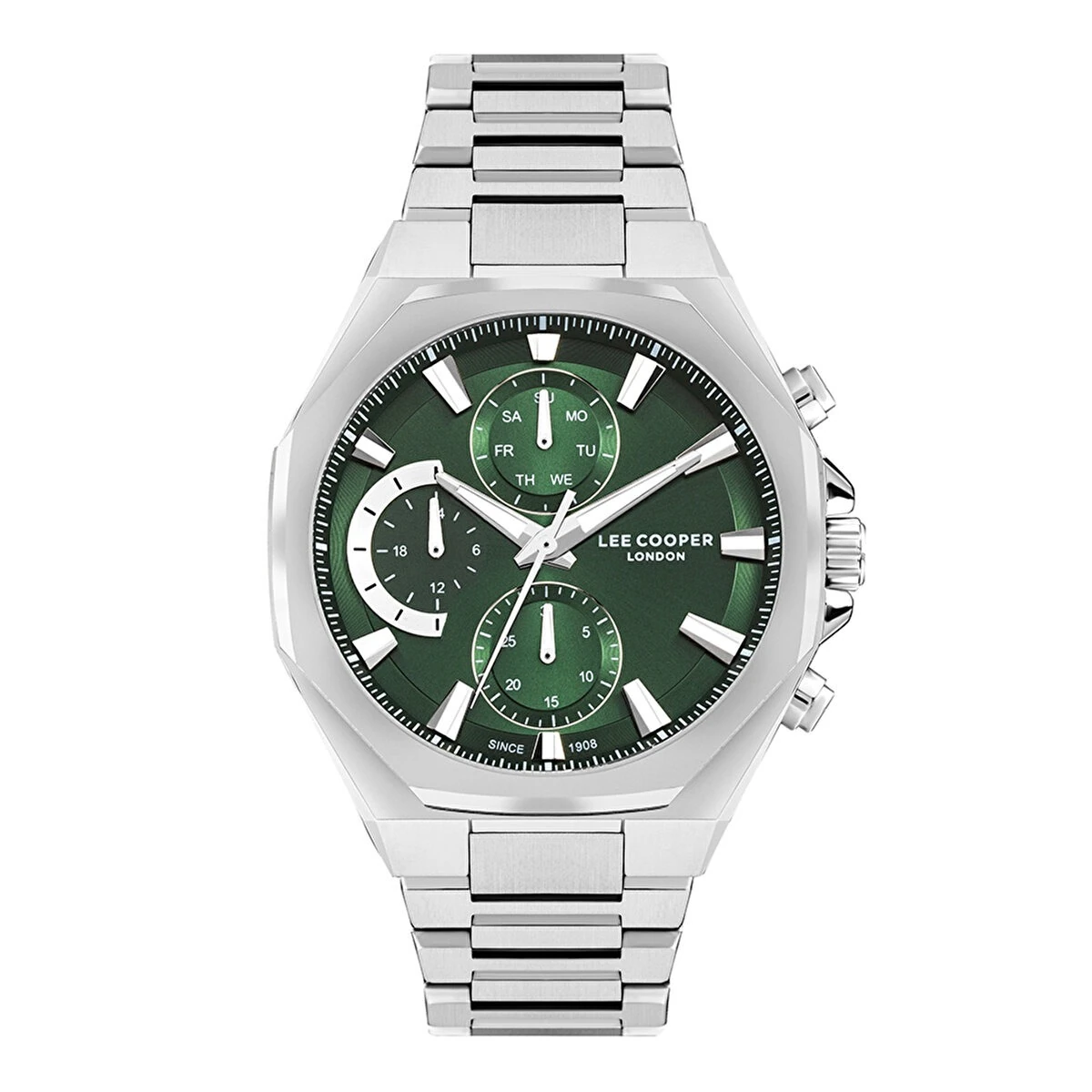 Lee Cooper LC07971.370  London Seri Metal Kordon 3 ATM Mineral Cam Erkek Kol Saat