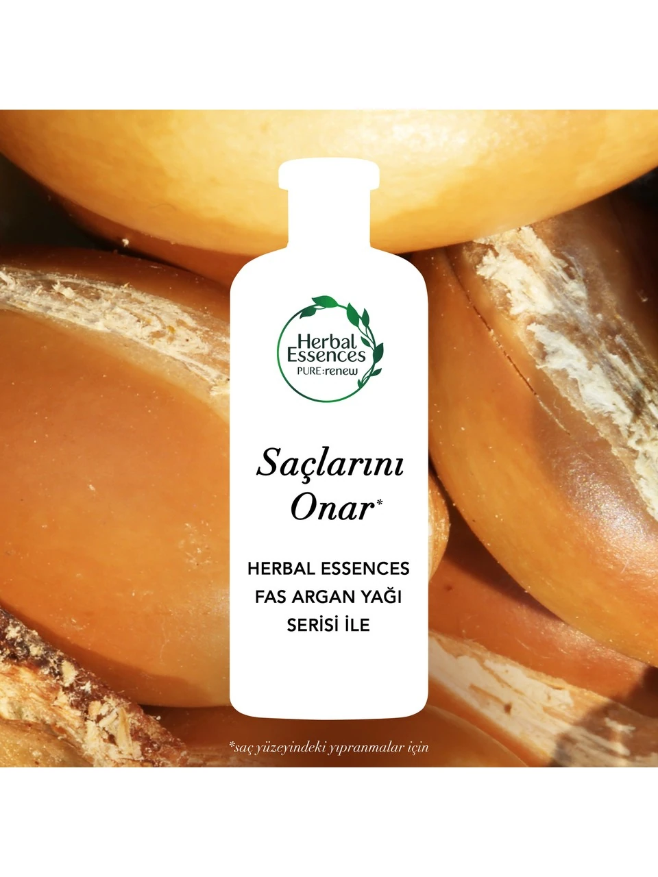 Herbal Essences Fas Argan Yağı Onarıcı Maske 250 ml %90 Doğal Saç Bakım Maskesi