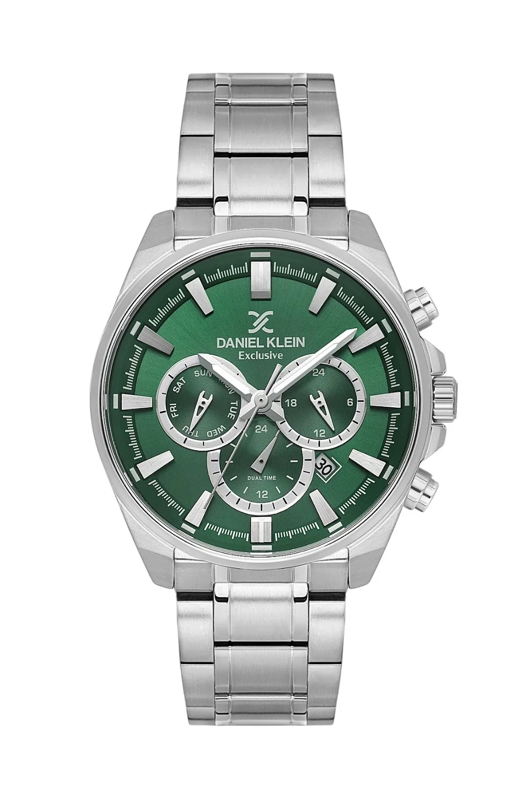 Daniel Klein DK.3.10008-4 Orijinal Exclusive Erkek Kol Saati, 5 ATM, Su Geçirmez, Quartz, Takvim, Silver Renk Metal Kasa