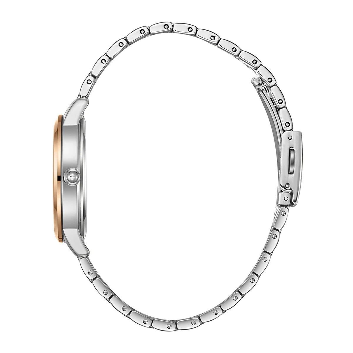 Lee Cooper LC07941.220 London Seri Metal Kordon 3 ATM Mineral Cam Kadın Kol Saat