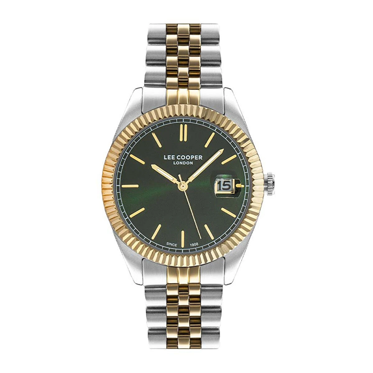 Lee Cooper LC07215.250  London Seri Şık Çelik Kordon 3 ATM Mineral Cam Erkek Saat