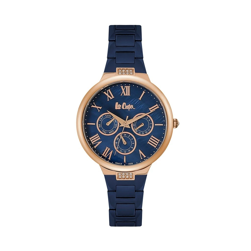 Lee Cooper LC06466.490 Şık Kordon 3 ATM Mineral Cam Taşlı Kadın Kol Saat