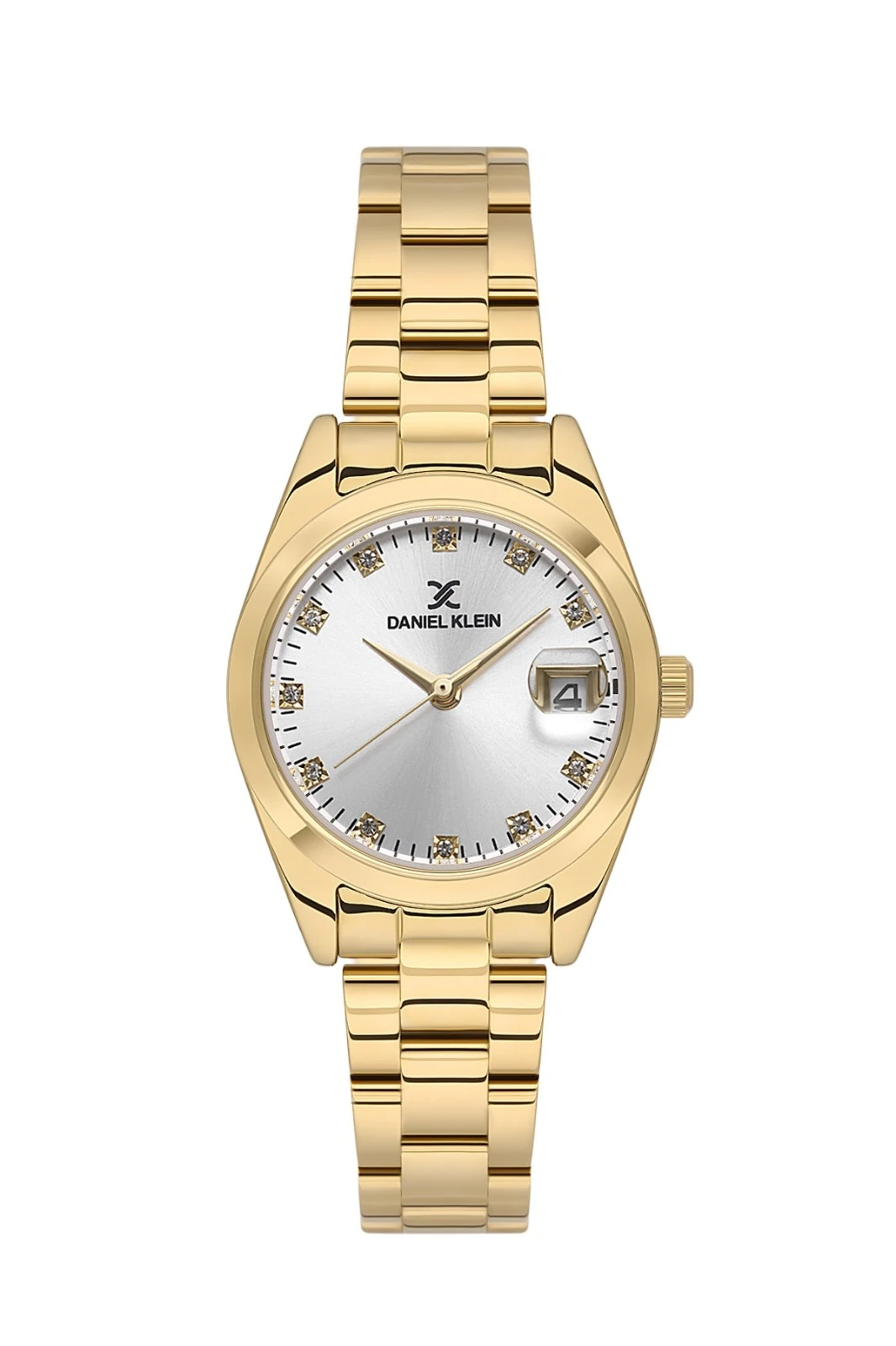 Daniel Klein DK.1.13758-4 Orijinal Kadın Kol Saati 3 ATM Su Geçirmez Mineral Cam Gold