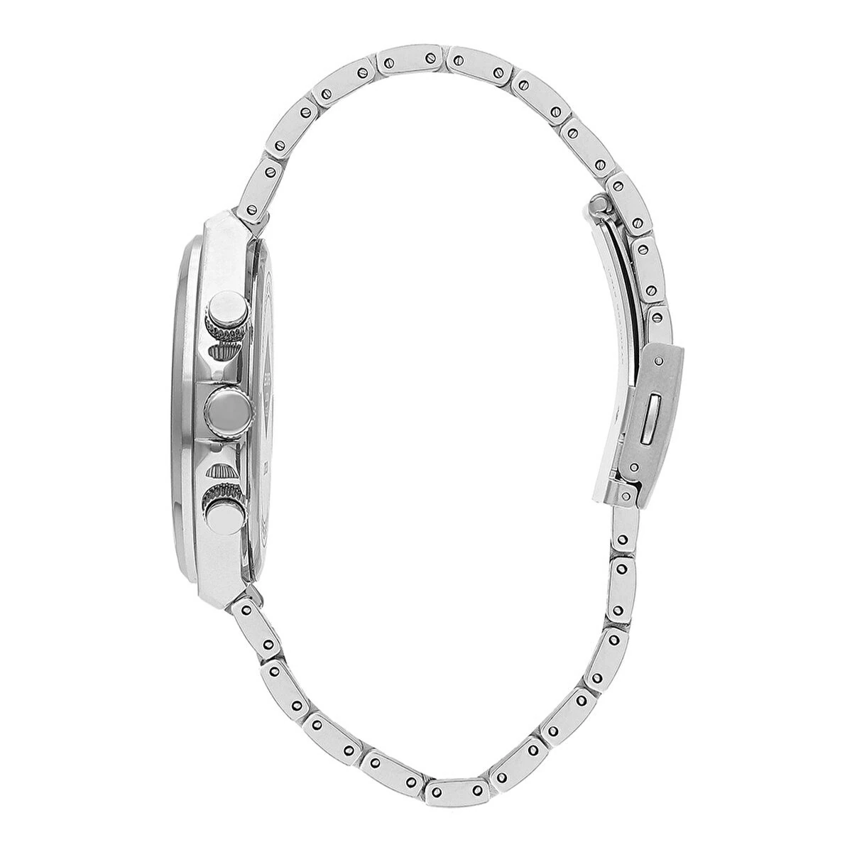 Lee Cooper LC07835.390 London Seri Metal Gümüş Renk Kordon 3 ATM Mineral Cam Erkek Kol Saat