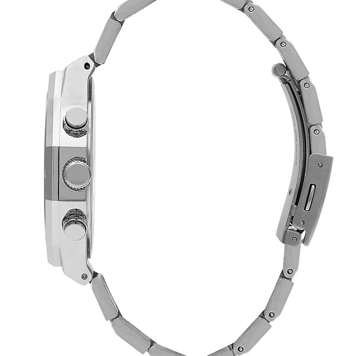 Lee Cooper LC07807.370 London Seri Metal Gümüş Kordon 3 ATM Mineral Cam Erkek Kol Saat