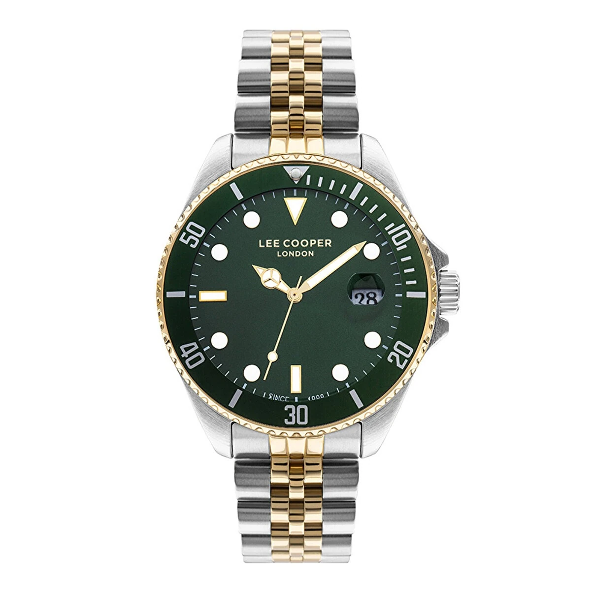 Lee Cooper LC07594.270  London Seri Şık Çelik Kordon 3 ATM Mineral Cam Erkek Kol Saat