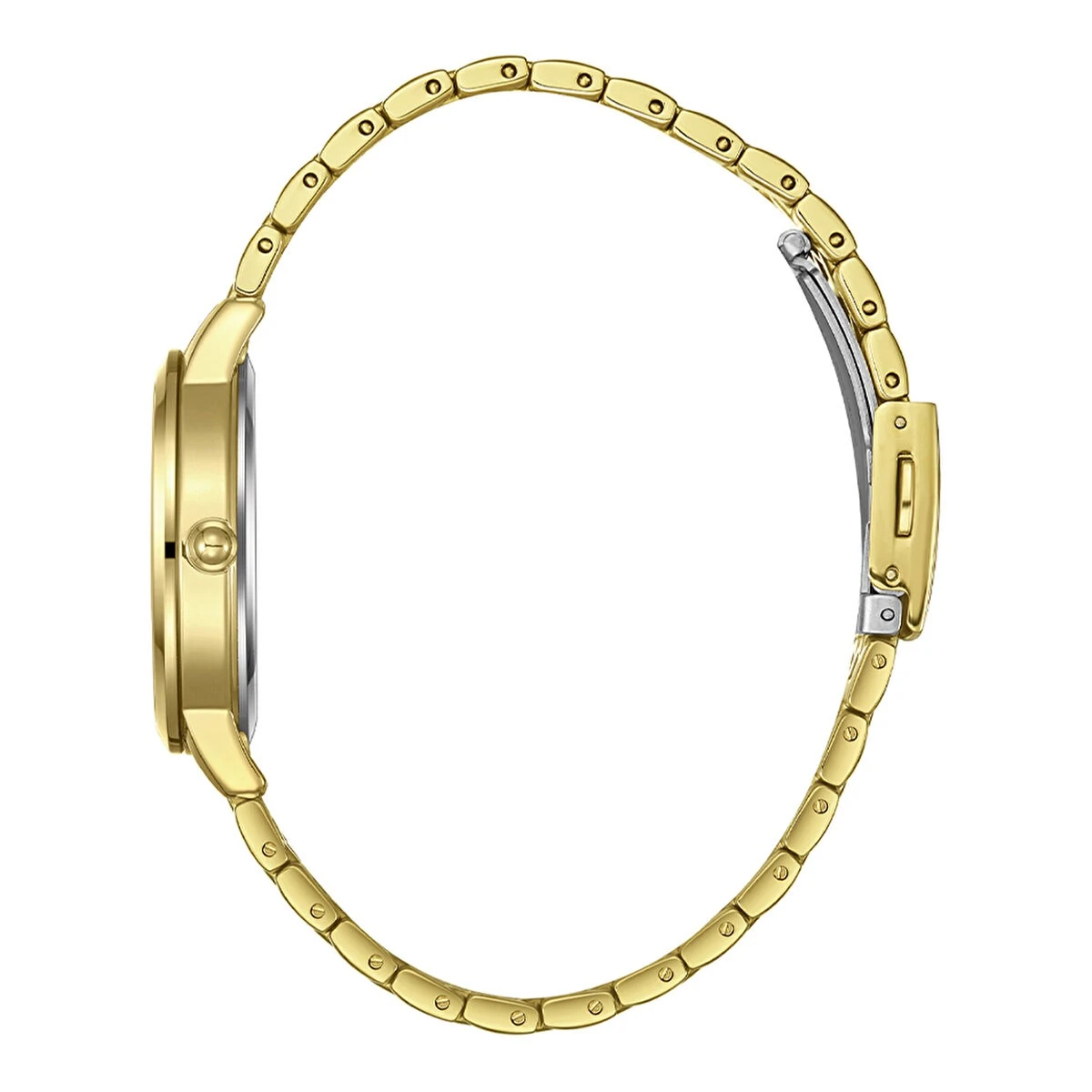 Lee Cooper LC07941.120 London Seri Metal Altın Renk Kordon 3 ATM Mineral Cam Kadın Kol Saat