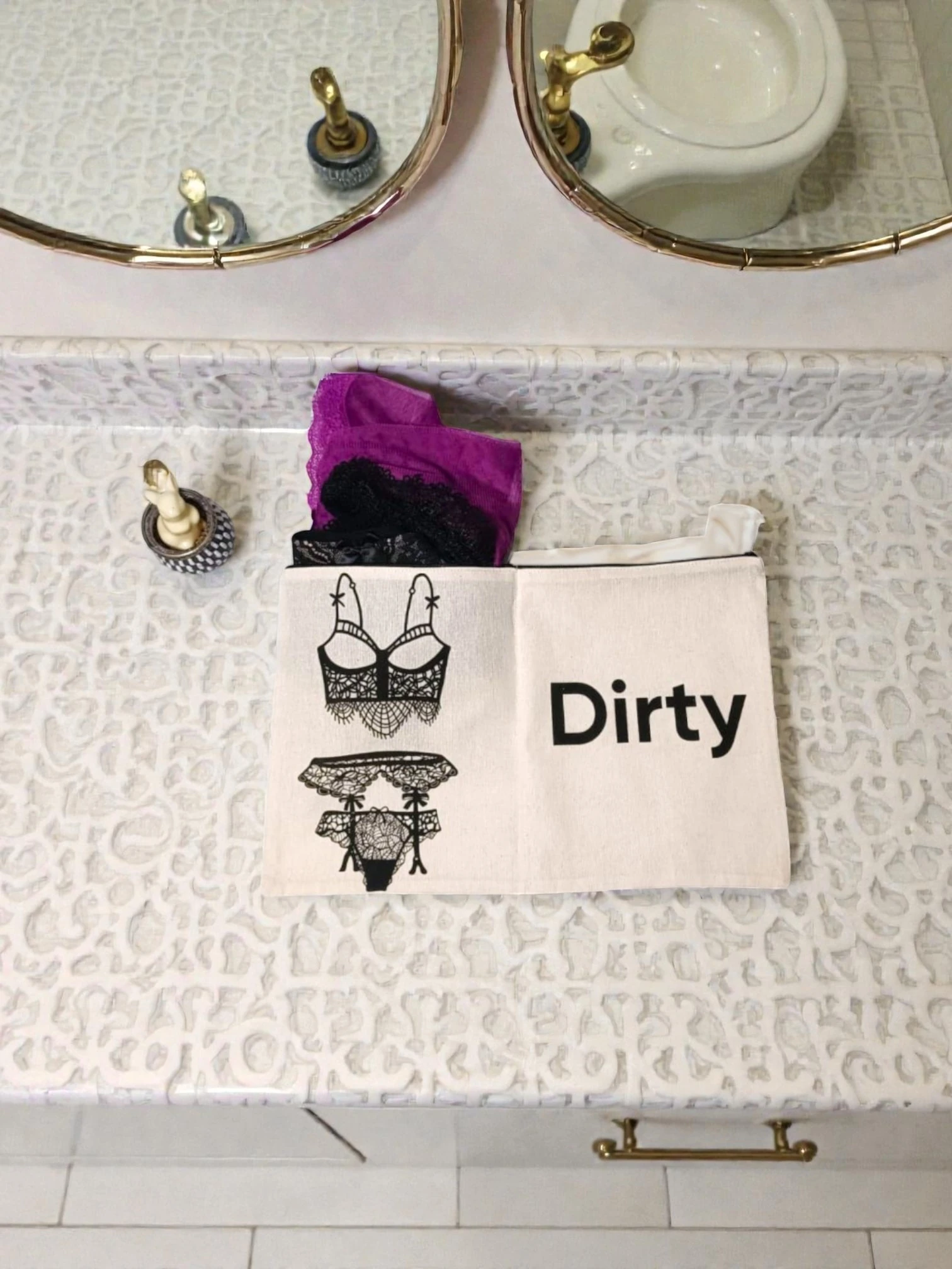 Karia No:14 Temiz Kirli İç Çamaşır Kesesi image