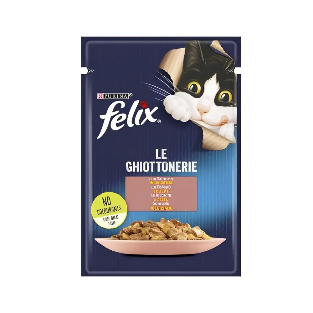Felix Somonlu Yaş Kedi Maması 85 Gr