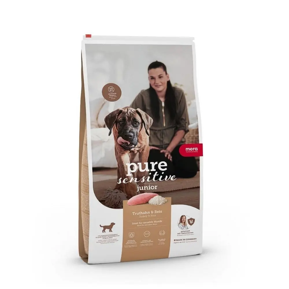 Mera Pure Sensitive Junior Hindi Etli Yavru Köpek Maması 4 Kg