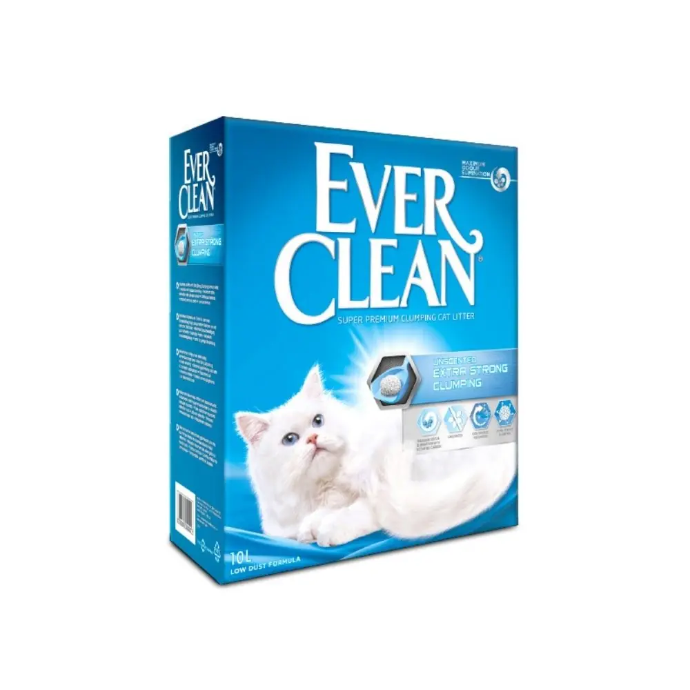 Ever Clean Extra Strength Ekstra Güçlü Kokusuz Topaklanan Kedi Kumu 10 Lt