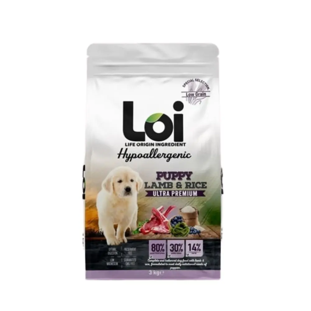 Loi Yavru Kuzu Etli Kuru Köpek Maması