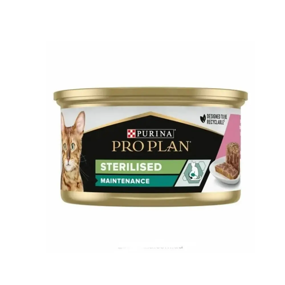 Pro Plan Somonlu Kısırlaştırılmış Kedi Konservesi 85 Gr