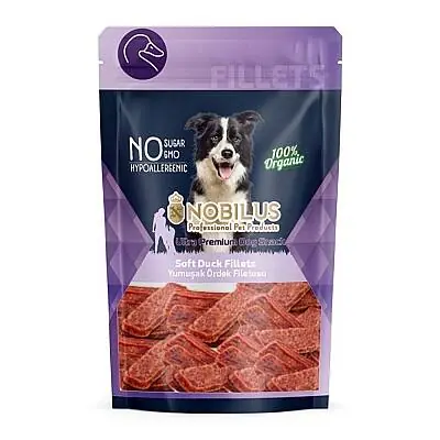  Nobilus Ördek Etli Fileto Köpek Ödül Maması 80gr
