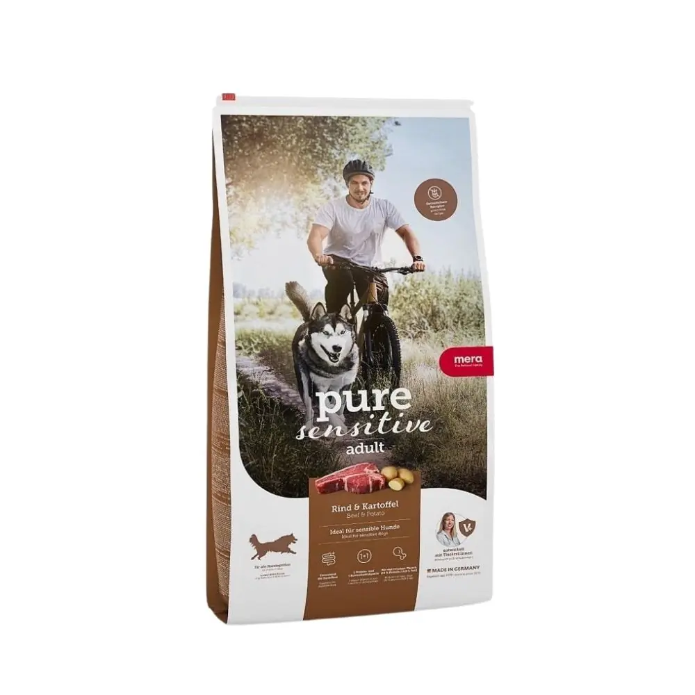 Mera Pure Sensitive Adult Biftek & Patatesli Yetişkin Köpek Maması 4 Kg