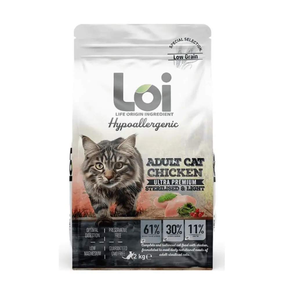 Loi Yetişkin Kısır Tavuklu Kuru Kedi Maması