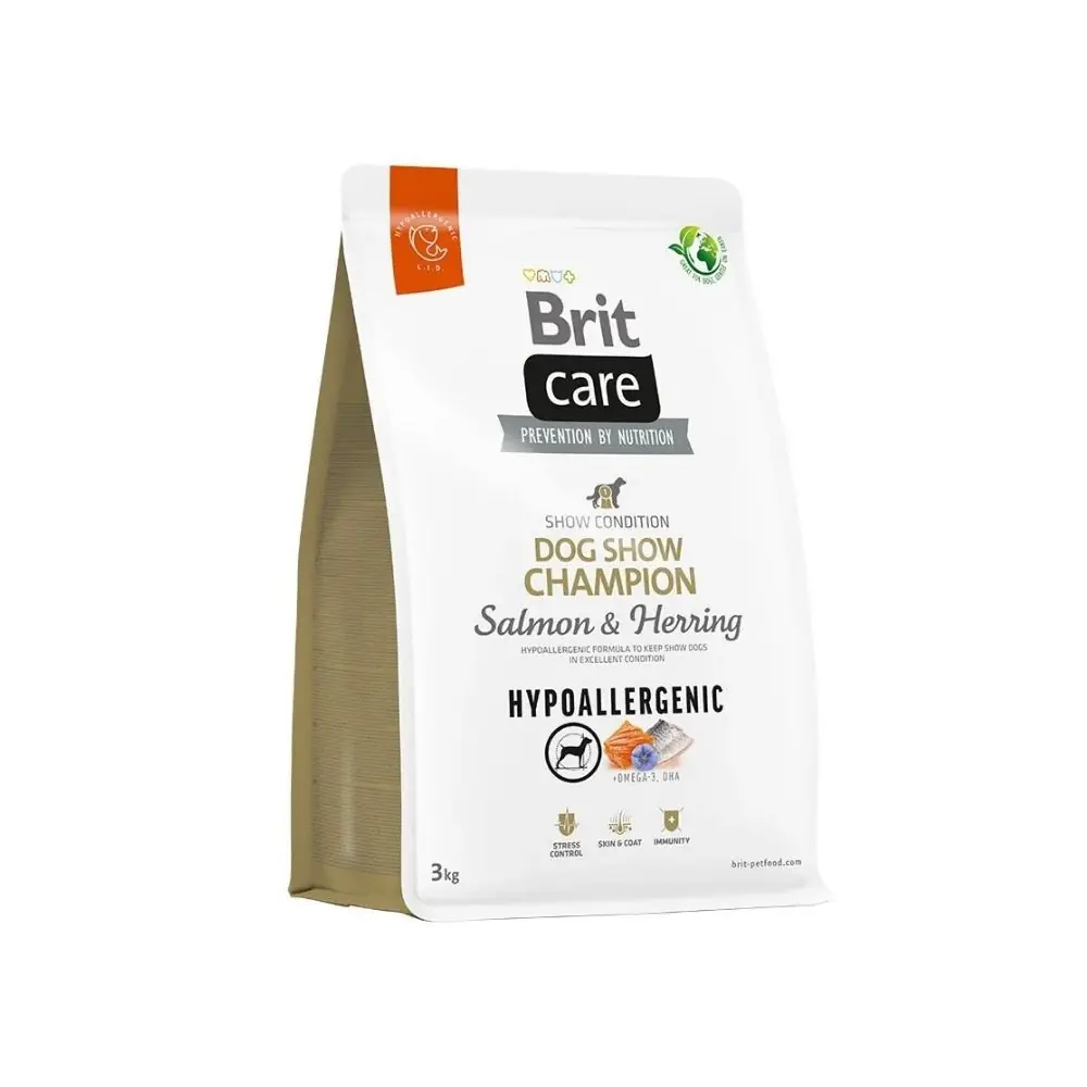Brit Care Mini Irk Yavru Köpekler İçin, Tahılsız, Hipoalerjenik Kuzu Etli Kuru Maması - 3 KG