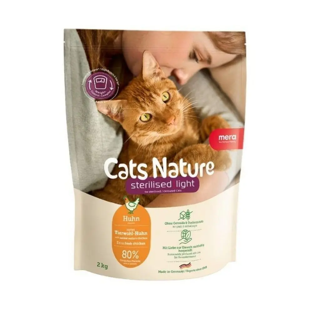 Mera Cats Nature Tavuklu Kısırlaştırılmış Kedi Maması 2 Kg