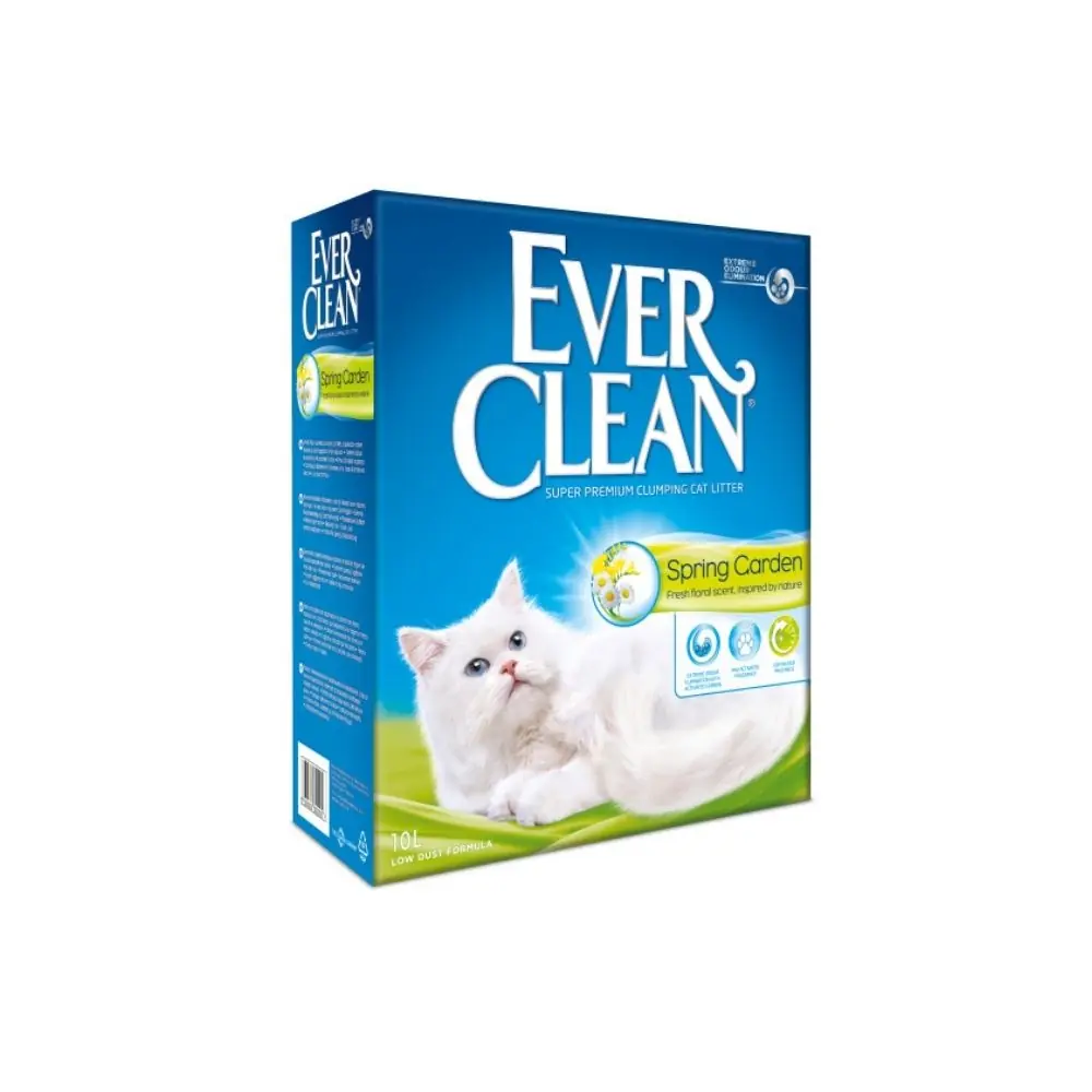 Ever Clean Spring Garden Çiçek Kokulu Topaklanan Kedi Kumu 10lt