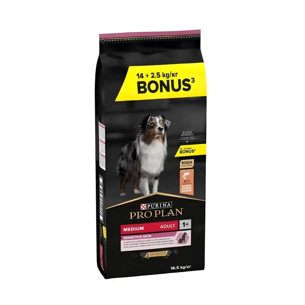 Pro Plan Medium Adult Somonlu Yetişkin Köpek Maması - 16.5 KG