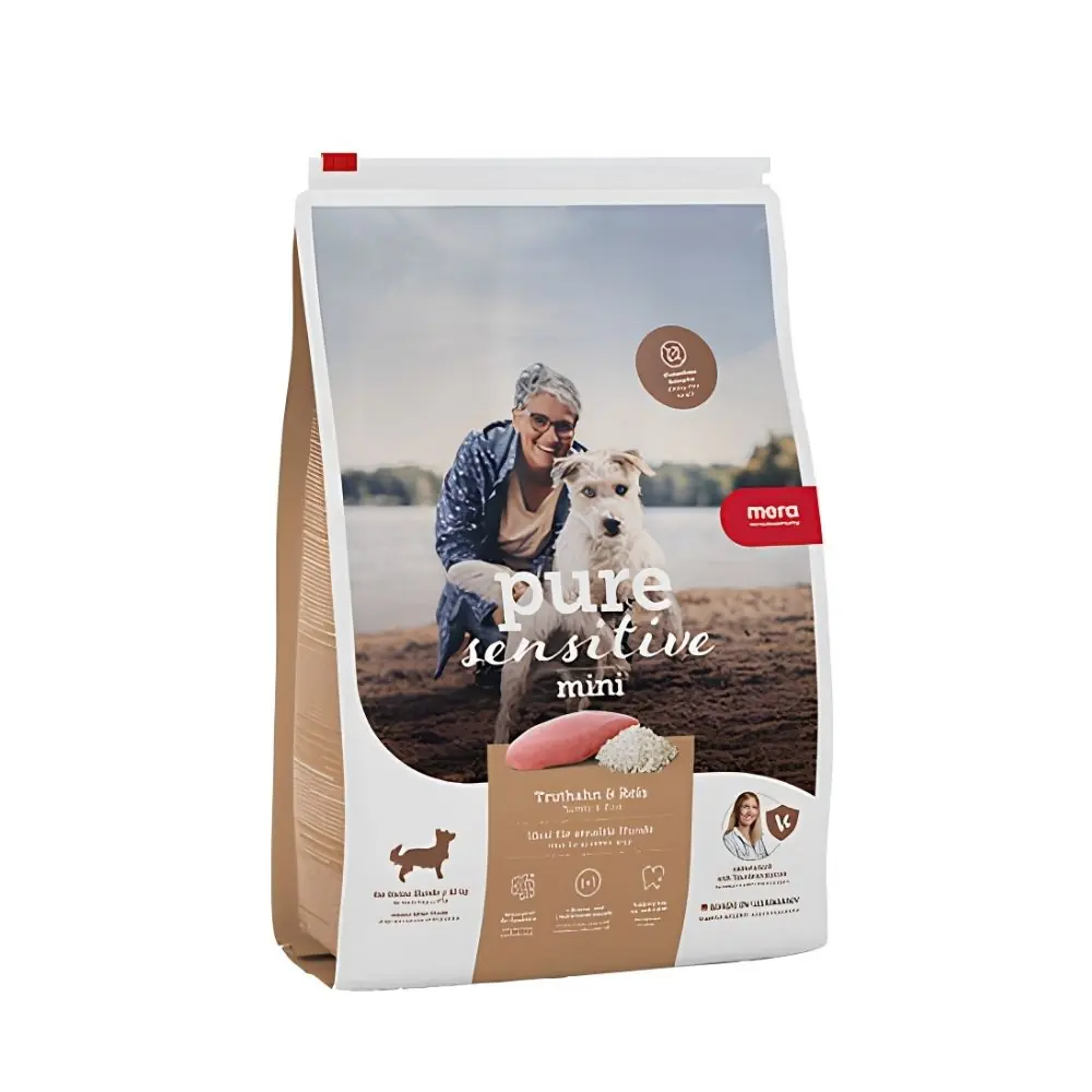 Mera Pure Sensitive Hindili ve Pirinçli Mini Irk Yetişkin Köpek Maması 4 Kg