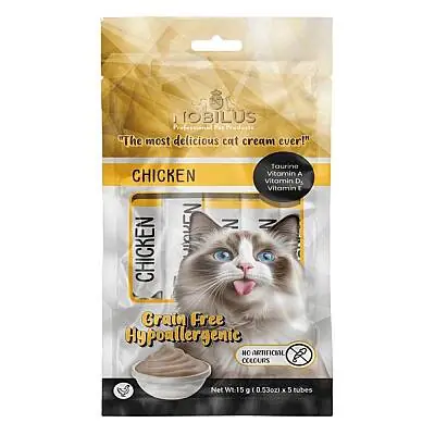 Nobilus Tavuklu Kedi Krema Ödülü 5X15gr
