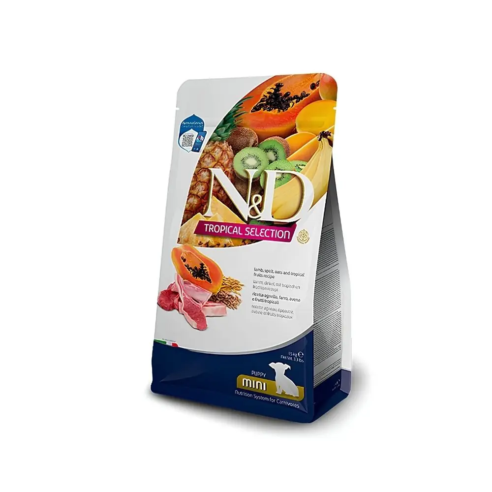 N&D Tropical Selection Kuzu Etli Mini Irk Yavru Köpek Maması 1,5 Kg