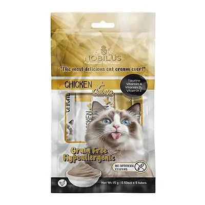 Nobilus Tavuk Ve Kedi Naneli Kedi Krema Ödülü 5X15gr