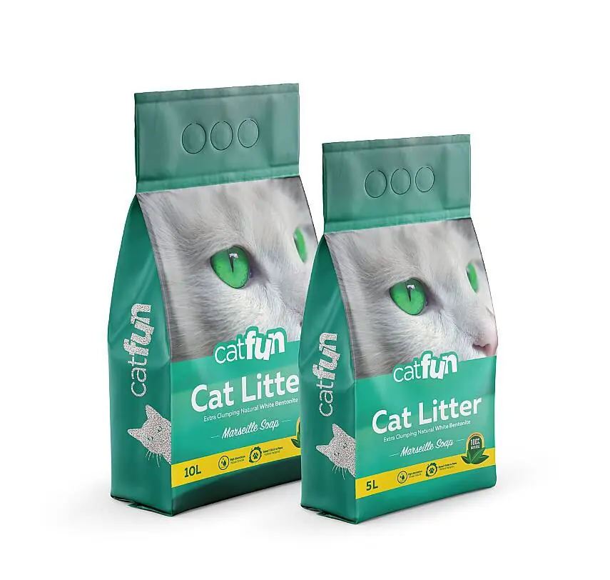 Catfun Bentonit Marsilya Sabun Kokulu Kedi Kumu 10 Lt