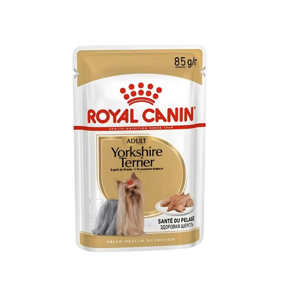 Royal Canin Adult Yorkshire Terrier Yetişkin Köpek Pouch Maması 85 Gr