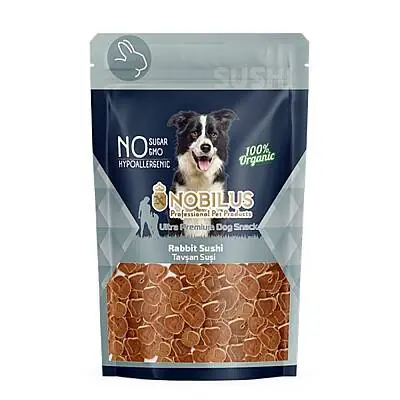 Nobilus Tavşan Etli Suşi Köpek Ödül Maması 80gr