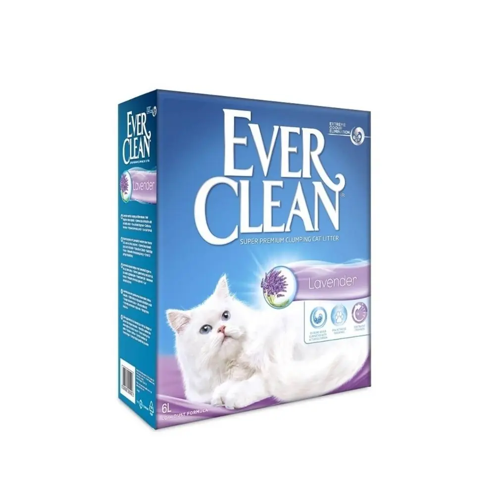 Ever Clean Lavanta Kokulu Topaklaşan Kedi Kumu 10 Lt