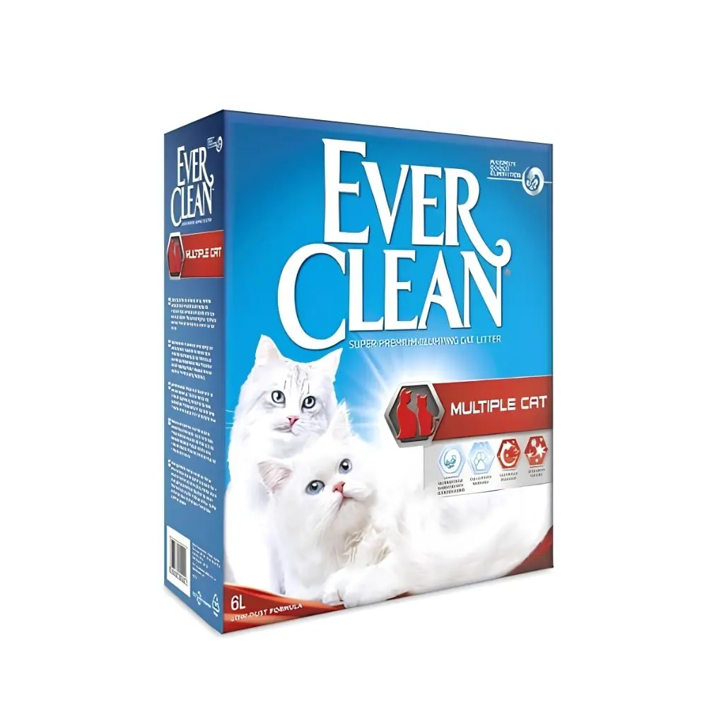 Ever Clean Multiple Cat Kedi Kumu 10 Lt