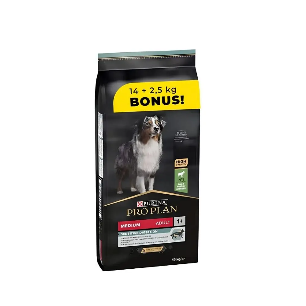  Pro Plan Adult Medium Kuzu Etli Yetişkin Köpek Maması 16.5 Kg 