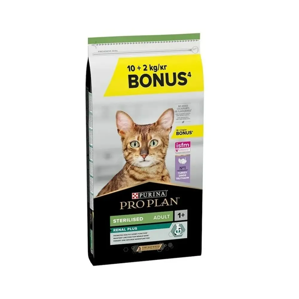 Pro Plan Sterilised Kısırlaştırılmış Hindili Kedi Maması - 12 KG