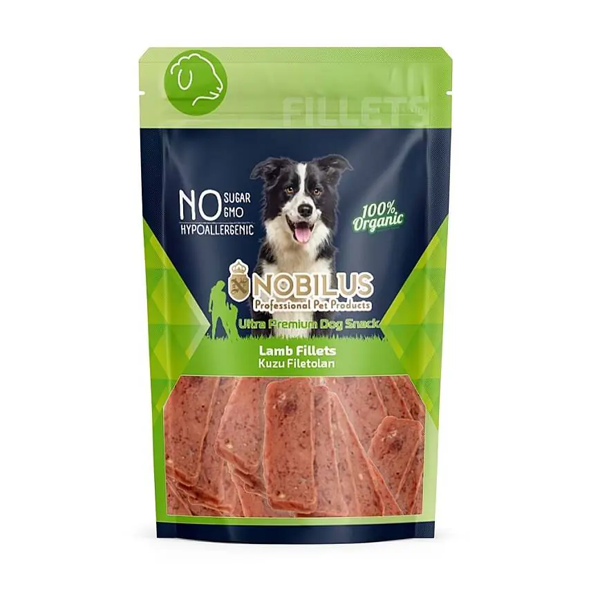 Nobilus Kuzu Etli Fileto Köpek Ödül Maması 80 Gr