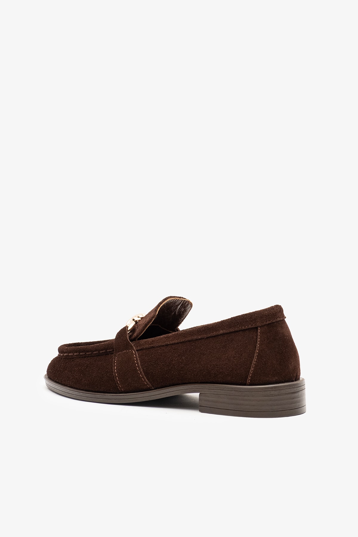Alice Kahverengi Süet Deri Kadın Loafer