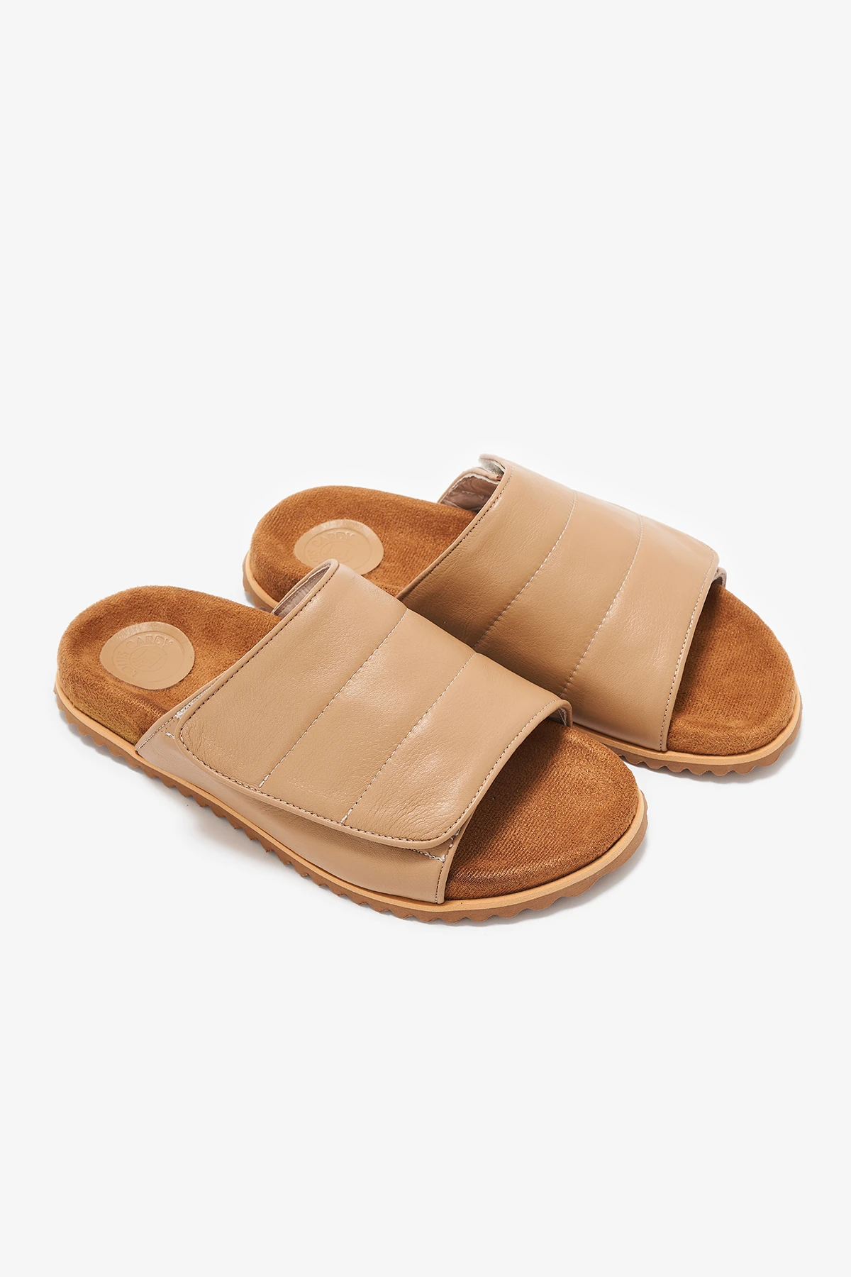 Marvel Nude Hakiki Deri Kadın Terlik